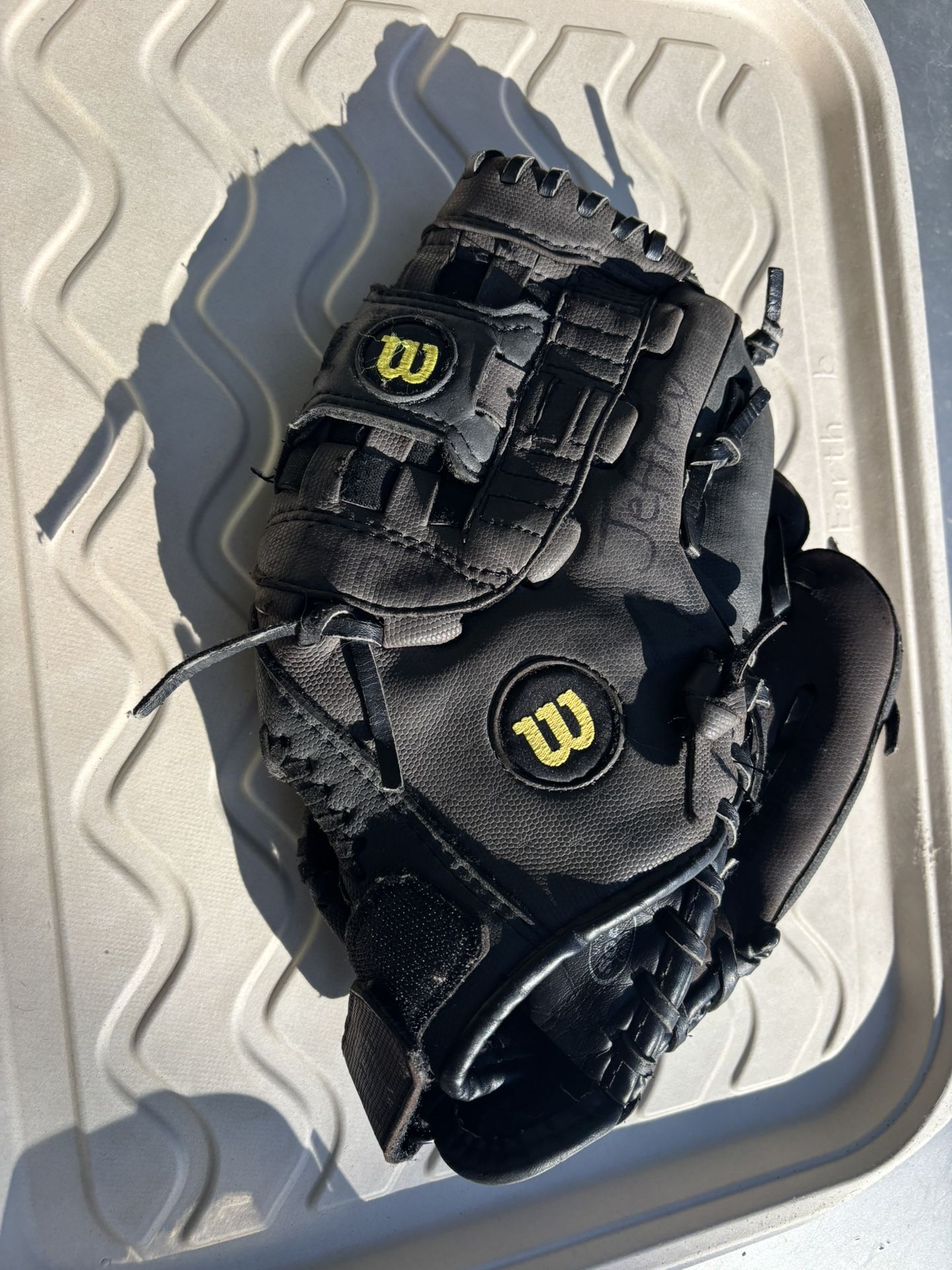 Wilson Baseball Glove 11 1/2 Inches And Baseball/Softball Helmets