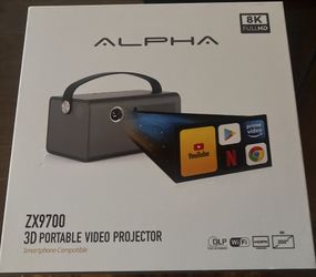 Alpha ZX9700 3D Portable Video/Gaming Projector