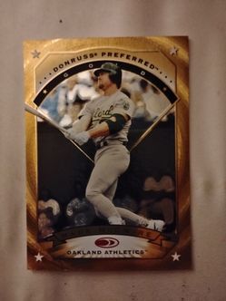 1997 Mark Mcguire Donruss Platinum Gold Card No. 50 Mint 10 Graded