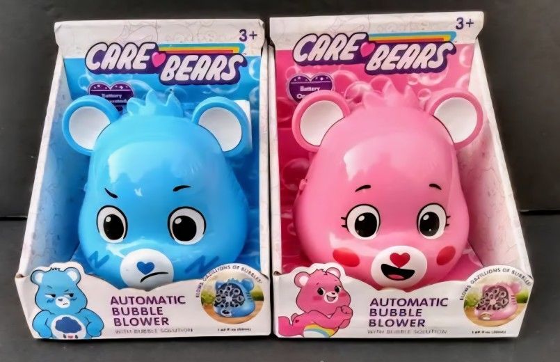 Care Bears Bubble Blowers – New in Box – Grumpy & Cheer Bear