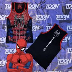 Men Spider-Man Tank Top