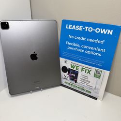 iPad Pro 12.9" 6th Gen Wi-Fi+Cellular Unlocked 256GB $50 DOWN NO CREDIT NEEDED #4708