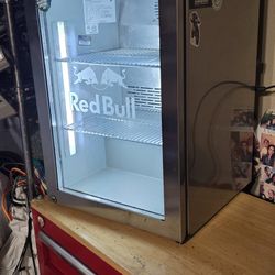 Red Bull Mini Fridge