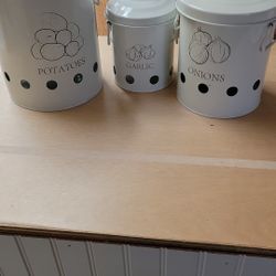20.00 Farmhouse Metal Storage