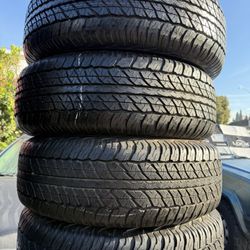 🚘🚨vendo Set De Llantas 265 65 17 Dunlop Tires 