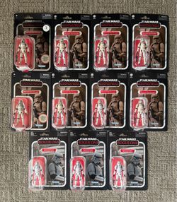 Star Wars TVC Mandalorian Rogue One Remnant Imperial Stormtrooper Lot