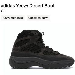 Yeezy Desert Boot Oil Size 5
