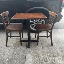 Chairs $15 & tables $25