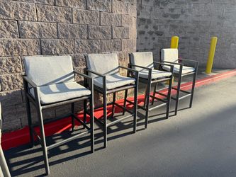 Restoration Hardware Mesa Bar Stools