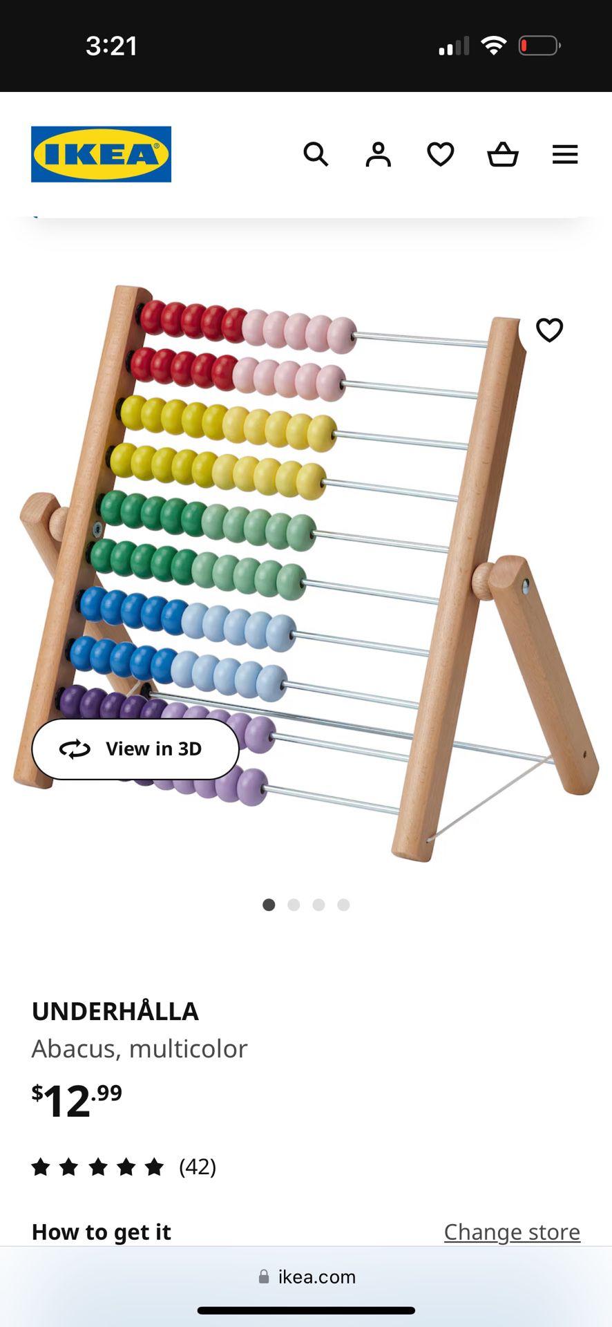 Ikea Abacus