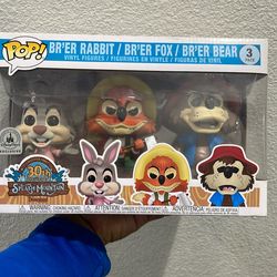 Splash Mountain Funko Pop 3 Pack OBO
