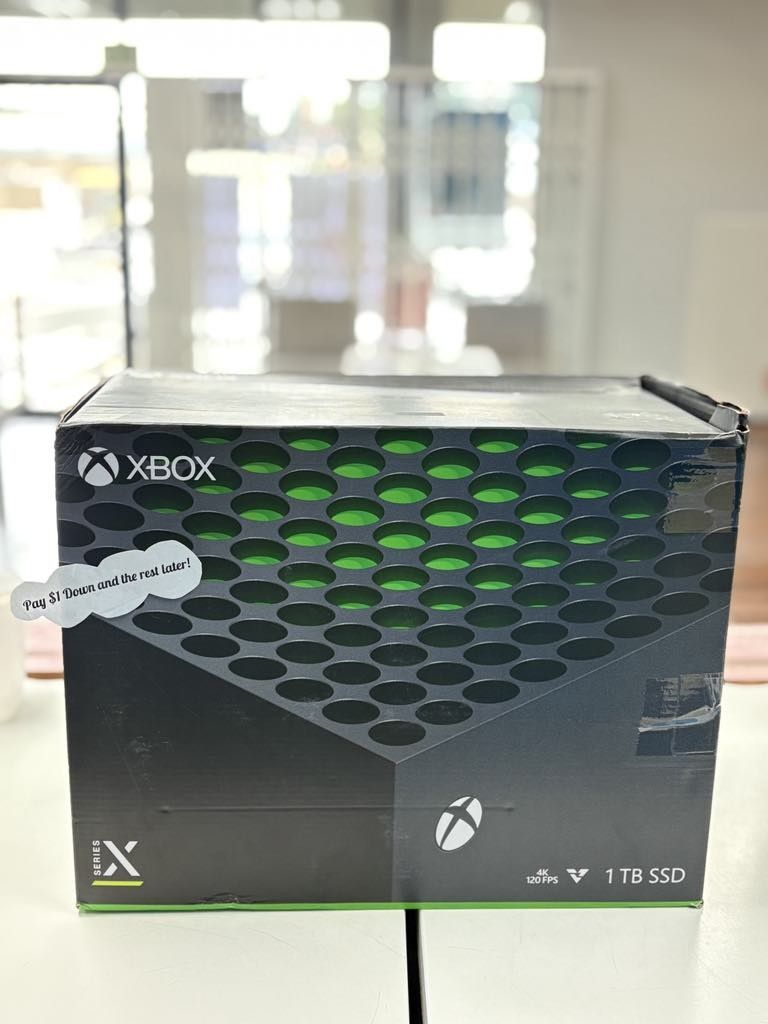 Microsoft Xbox Series X 1TB New Game Console - Payments Available - Pay $1 Down To take It home