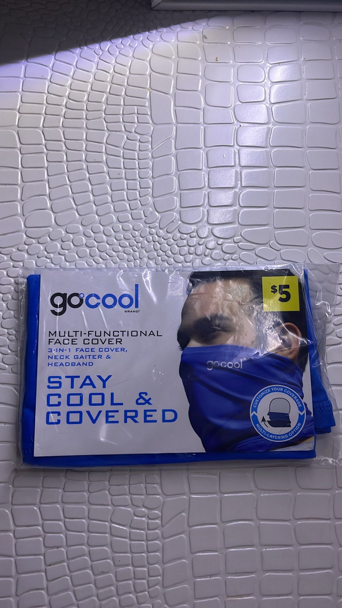 Cooling face mask