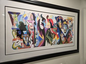 Numbered Disney Art 