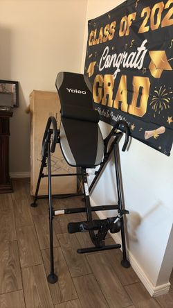 Heavy duty inversion table