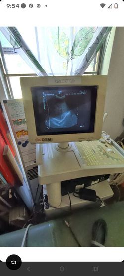 DSM Ultrasound Machine with Monitor
