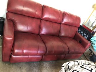 Power recliner couch