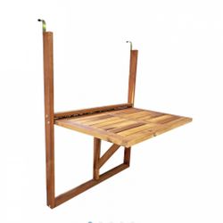New in box folding wooden desk table 