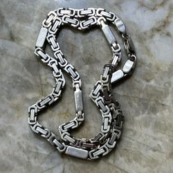 925 Sterling Silver Italian Chain 22 Inches Long 