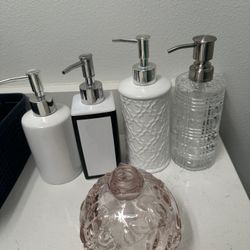 5 new dispenser bottles, all for $5