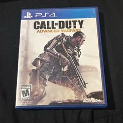 PS4 Game Call Of Duty Advanced Warfare 