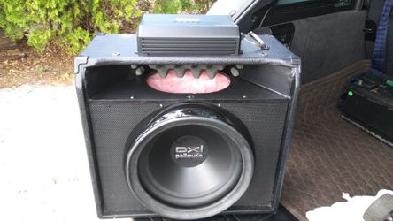 Custom 12" Sub and Amp Combo