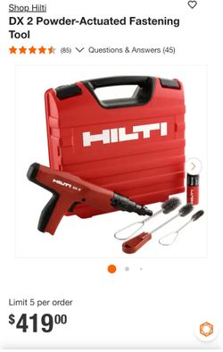 HILTI DX 2 WITH MODULAR POLE