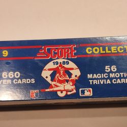 1989 SCORE BASEBALL CARDS FACTORY SET