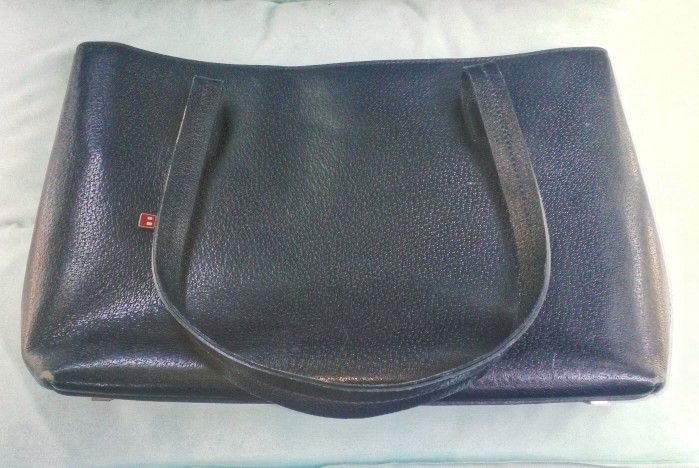 vintage BALLY women's handbag (Black)
