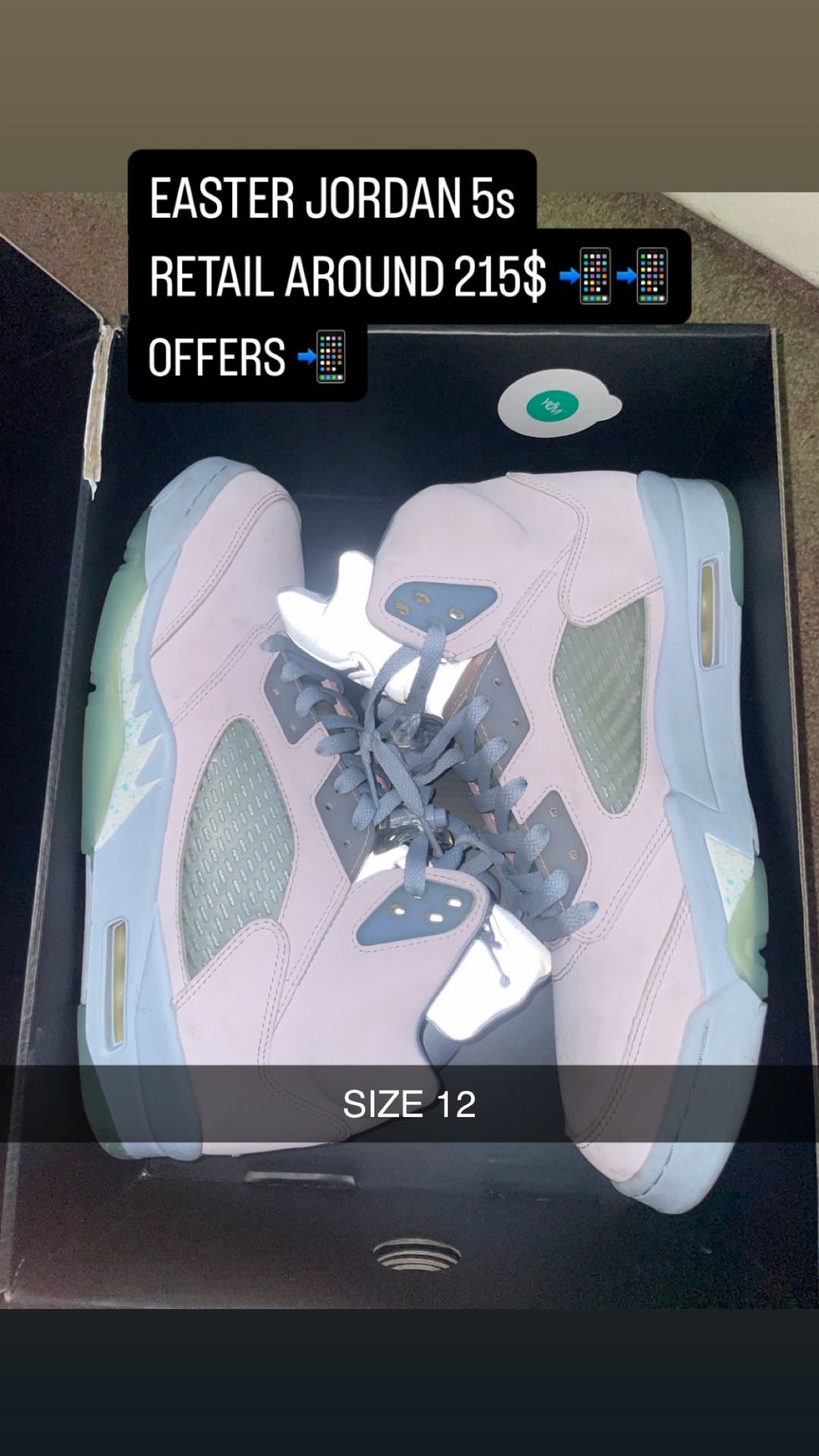 Air Jordan 5 Retro SE 'Easter' trainers 