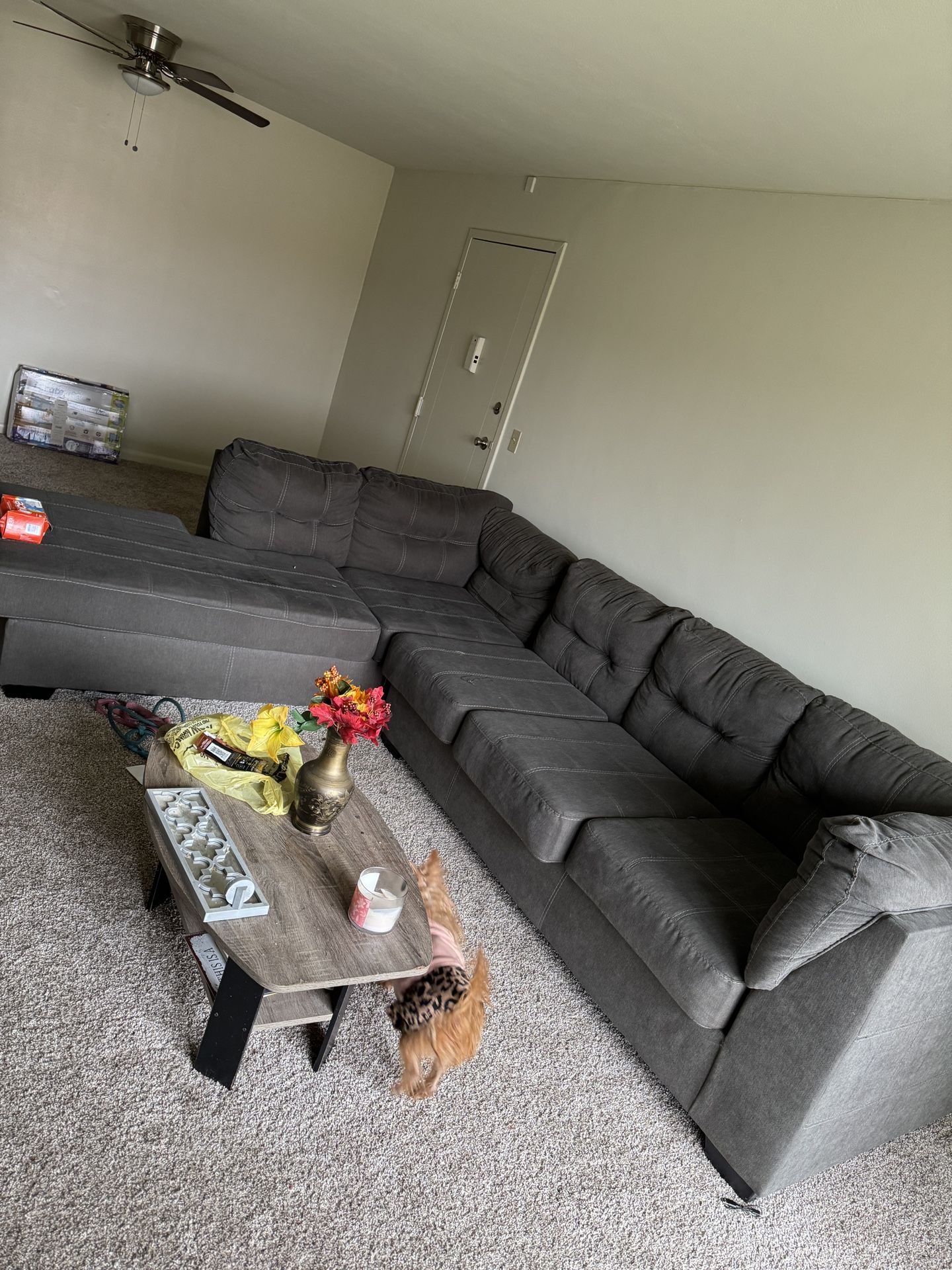 2 Piece Sectional Couch 