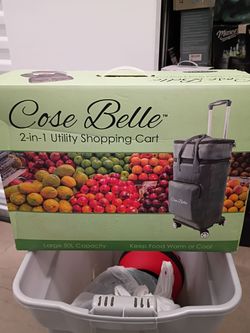 Cose Belle  2- 1 utility shopping cart