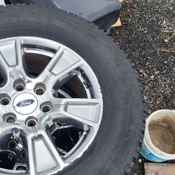 Ford rims and tires 18"