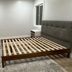 West Elm Queen Bed Frame 