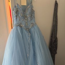Sweet 16 Bajama Blue Gown