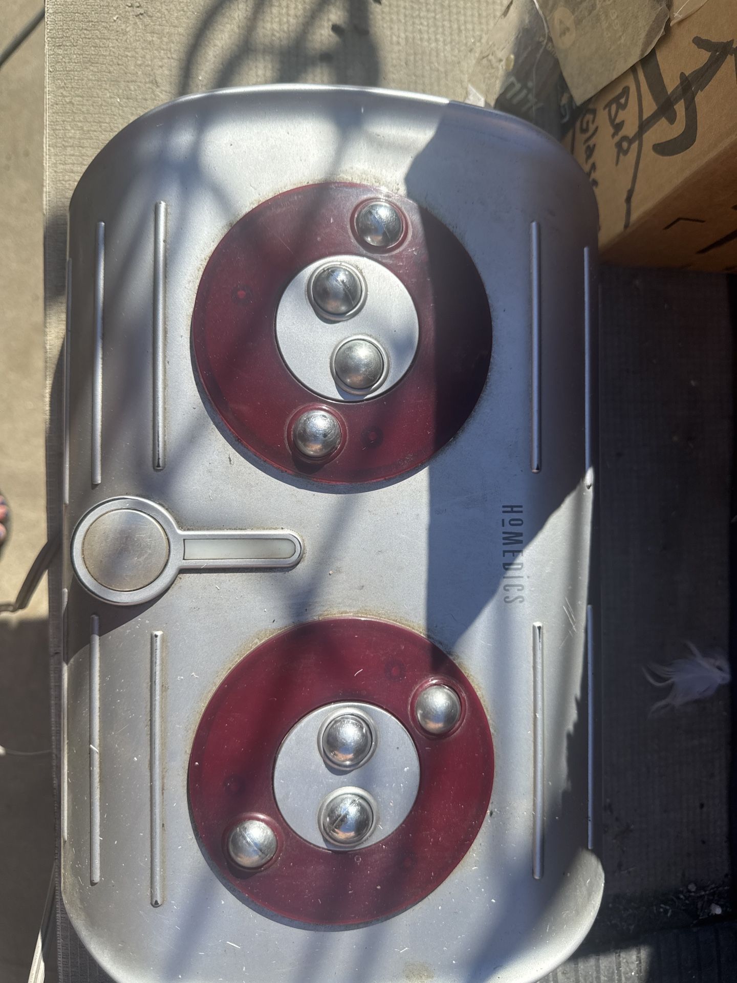 Homedics Shiatsu Heated Back Massager – Vintage Vibes, Still Works!
