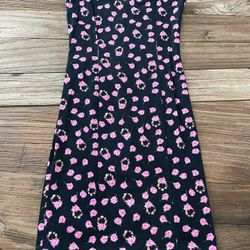 Betsey Johnson Retro Corset Dress Small 