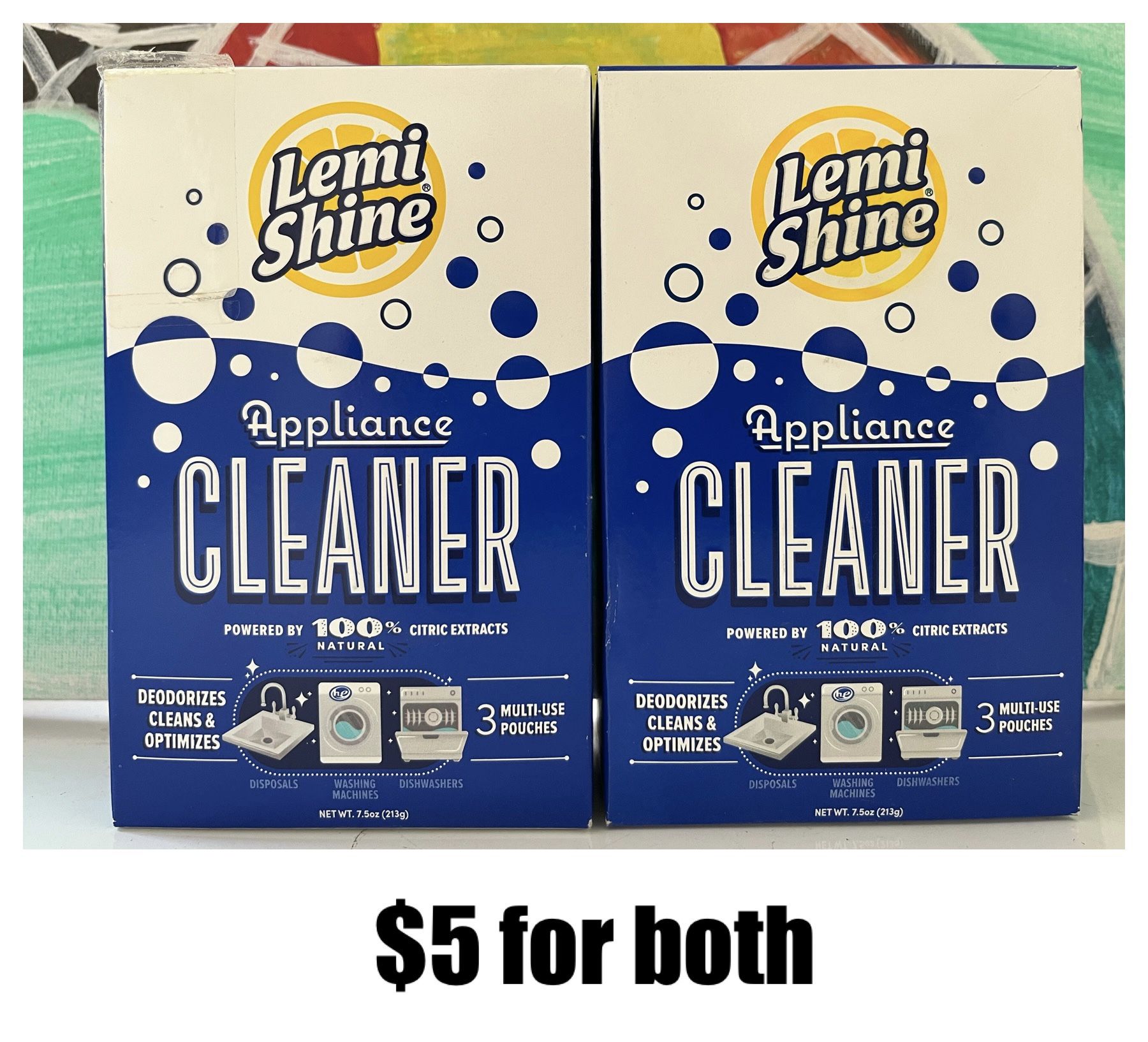 Lemi Shine Appliance Cleaner, Multipurpose Cleaner, Boost Appliance Performance