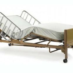  Invacare Full Electric Hospital Bed – Remote Control, Excellent Condition