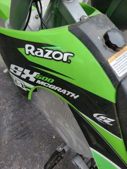 Razor SX500 McGrath Electric Dirt Bike
