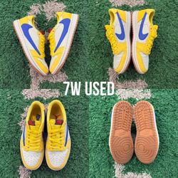AJ1 Low OG x Travis Scott ‘Canary Yellow’ Size: 7W