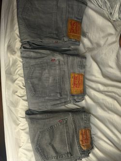 Pants 501, true luck, greedy boyz