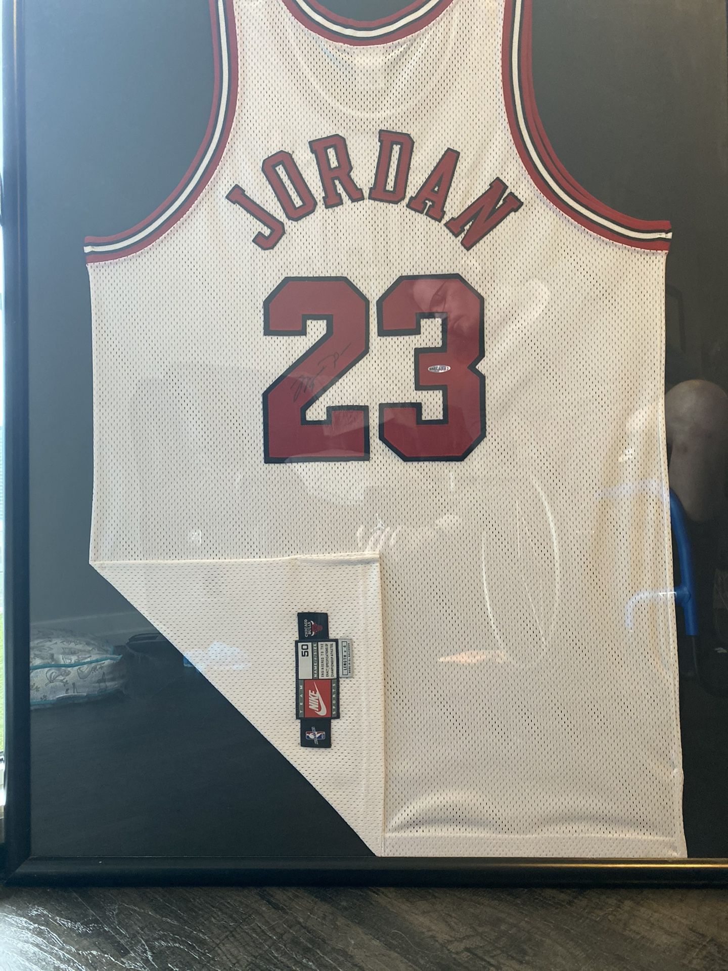 michael jordan autographed jersey for sale