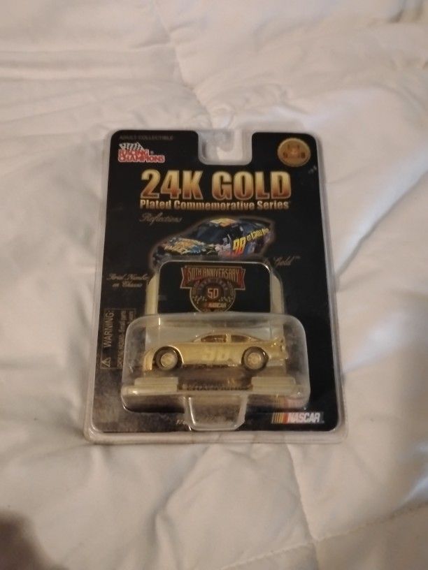 NASCAR 24k Gold Plated With Serial Number $5.00