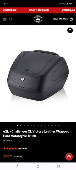 Viking Bags XL Motorcycle Trunk