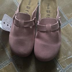 Pink Birkenstocks