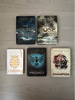 Marie Lu Book Collection (Legend, Champion, Prodigy, Young Elites, Rose Society)