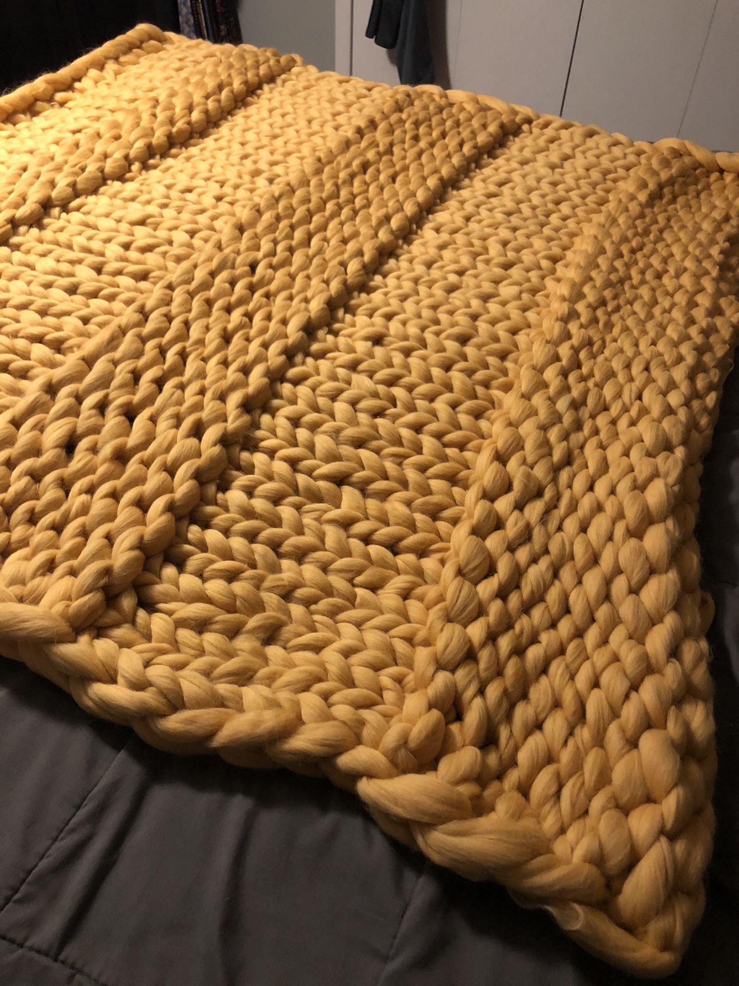 New Chunky Knit Blanket