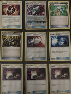 Item And Stadium Pokémon Cards 