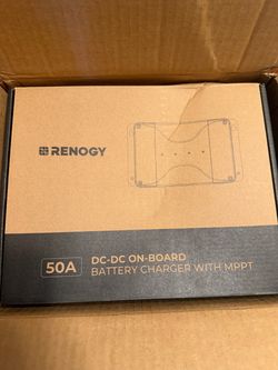 Renogy Dc to DC MPPT controller